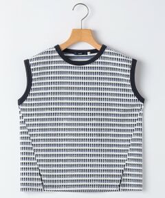 SHIPS / シップス タンクトップ | SHIPS KIDS:140cm / ジャカード ノースリーブ カットソー