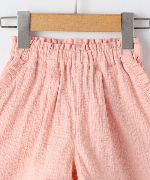 SHIPS / シップス ショート・ハーフ・半端丈パンツ | SHIPS KIDS:80〜90cm / 〈接触冷感〉ドライタッチ フリル ショート パンツ | 詳細4