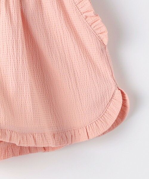 SHIPS / シップス ショート・ハーフ・半端丈パンツ | SHIPS KIDS:80〜90cm / 〈接触冷感〉ドライタッチ フリル ショート パンツ | 詳細7