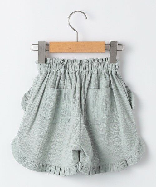 SHIPS / シップス ショート・ハーフ・半端丈パンツ | SHIPS KIDS:100〜130cm / 〈接触冷感〉ドライタッチ フリル ショート パンツ | 詳細2