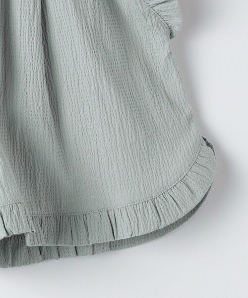 SHIPS / シップス ショート・ハーフ・半端丈パンツ | SHIPS KIDS:100〜130cm / 〈接触冷感〉ドライタッチ フリル ショート パンツ | 詳細25
