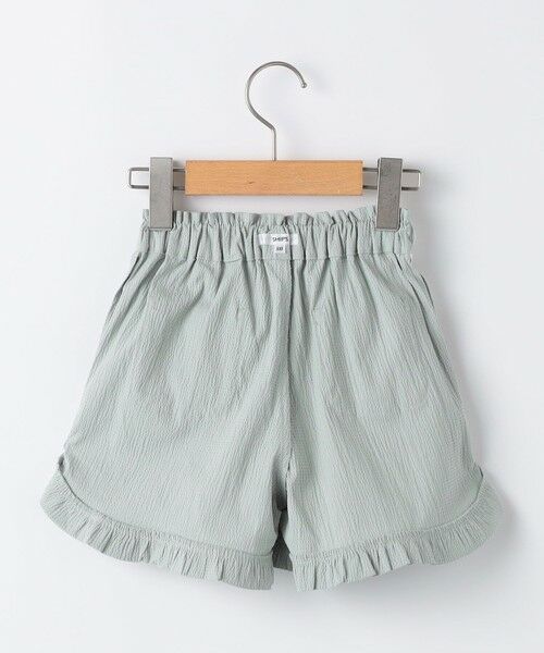SHIPS / シップス ショート・ハーフ・半端丈パンツ | SHIPS KIDS:100〜130cm / 〈接触冷感〉ドライタッチ フリル ショート パンツ | 詳細4