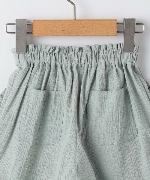 SHIPS / シップス ショート・ハーフ・半端丈パンツ | SHIPS KIDS:100〜130cm / 〈接触冷感〉ドライタッチ フリル ショート パンツ | 詳細6
