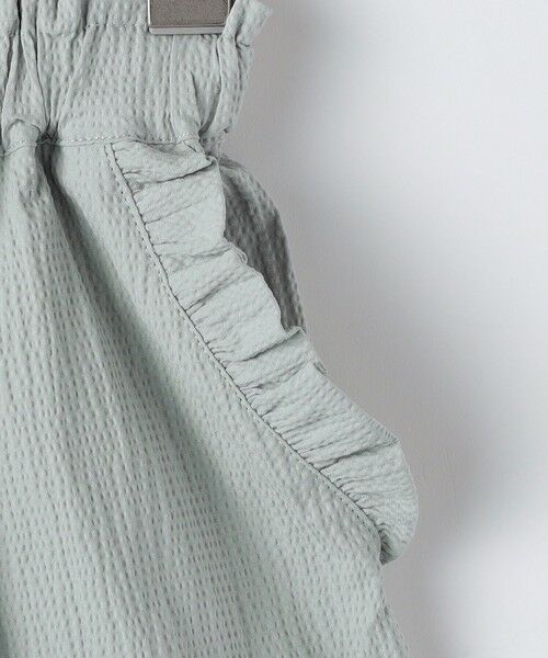 SHIPS / シップス ショート・ハーフ・半端丈パンツ | SHIPS KIDS:100〜130cm / 〈接触冷感〉ドライタッチ フリル ショート パンツ | 詳細7