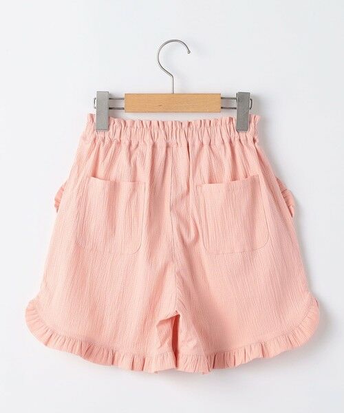 SHIPS / シップス ショート・ハーフ・半端丈パンツ | SHIPS KIDS:140〜150cm / 〈接触冷感〉ドライタッチ フリル ショート パンツ | 詳細1