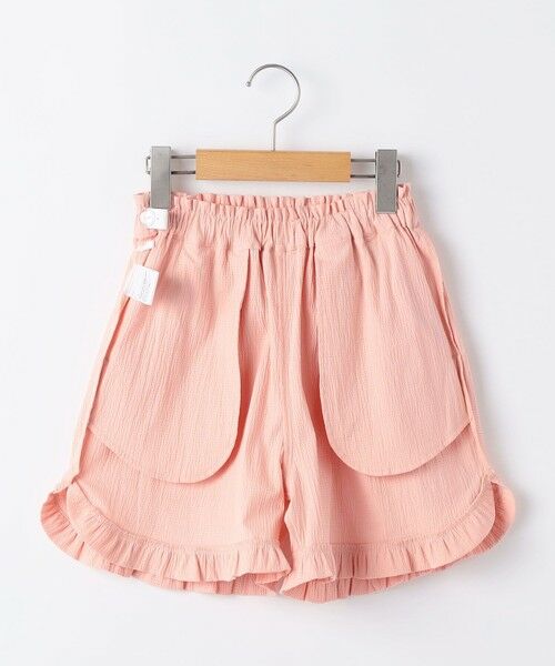 SHIPS / シップス ショート・ハーフ・半端丈パンツ | SHIPS KIDS:140〜150cm / 〈接触冷感〉ドライタッチ フリル ショート パンツ | 詳細2