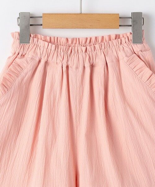 SHIPS / シップス ショート・ハーフ・半端丈パンツ | SHIPS KIDS:140〜150cm / 〈接触冷感〉ドライタッチ フリル ショート パンツ | 詳細4