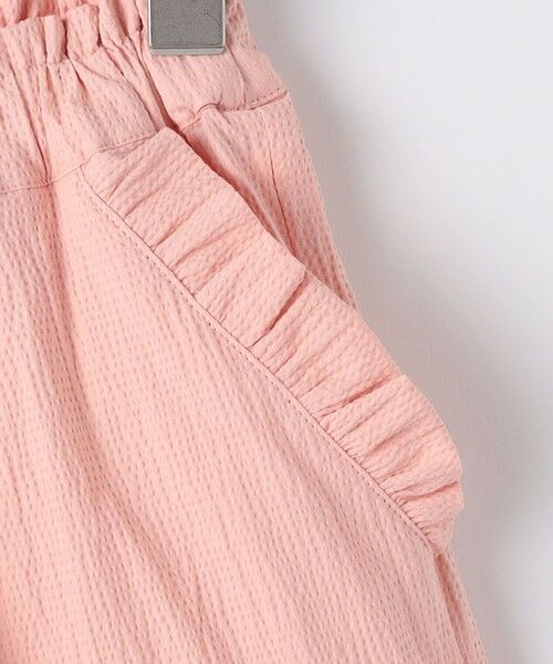 SHIPS / シップス ショート・ハーフ・半端丈パンツ | SHIPS KIDS:140〜150cm / 〈接触冷感〉ドライタッチ フリル ショート パンツ | 詳細6
