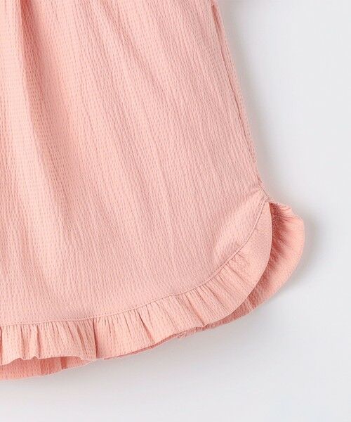 SHIPS / シップス ショート・ハーフ・半端丈パンツ | SHIPS KIDS:140〜150cm / 〈接触冷感〉ドライタッチ フリル ショート パンツ | 詳細7