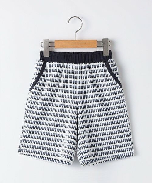 SHIPS / シップス ショート・ハーフ・半端丈パンツ | SHIPS KIDS:80〜90cm / ジャカード ショート パンツ（ネイビー）