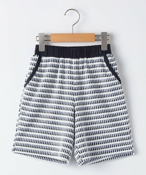 SHIPS / シップス ショート・ハーフ・半端丈パンツ | SHIPS KIDS:100〜130cm / ジャカード ショート パンツ（ネイビー）