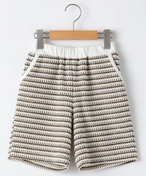 SHIPS / シップス ショート・ハーフ・半端丈パンツ | SHIPS KIDS:140cm / ジャカード ショート パンツ（ブラウン）