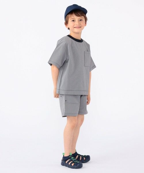 SHIPS / シップス ショート・ハーフ・半端丈パンツ | 【SHIPS KIDS別注】ARCH&LINE:100〜130cm / 〈家族おそろい〉SOLOTEX(R) ショーツ | 詳細18