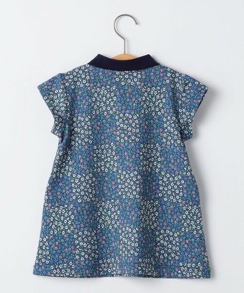 SHIPS / シップス ミニ丈・ひざ丈ワンピース | SHIPS KIDS:80〜90cm / フラワー ポロシャツ ワンピース | 詳細1