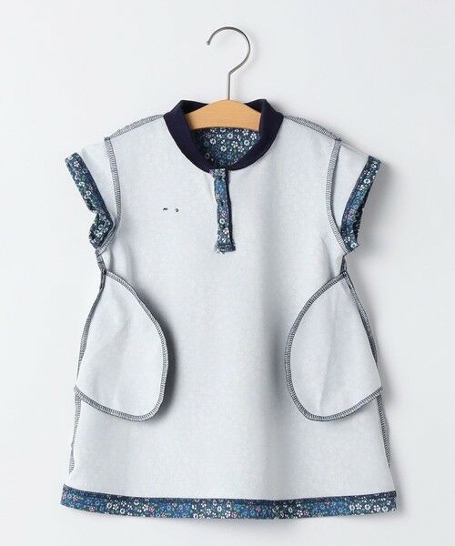 SHIPS / シップス ミニ丈・ひざ丈ワンピース | SHIPS KIDS:80〜90cm / フラワー ポロシャツ ワンピース | 詳細2