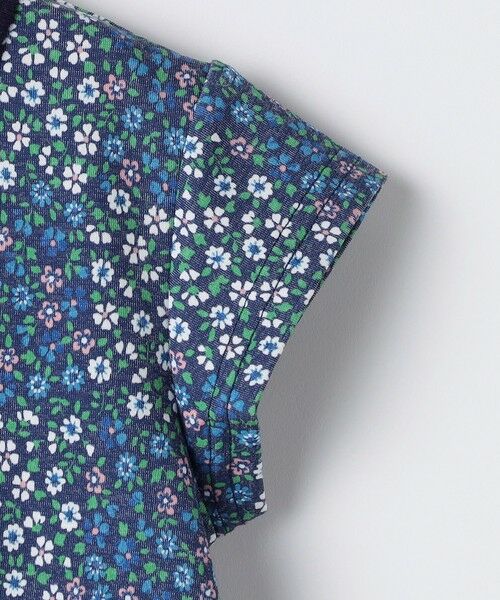 SHIPS / シップス ミニ丈・ひざ丈ワンピース | SHIPS KIDS:80〜90cm / フラワー ポロシャツ ワンピース | 詳細5