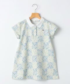 SHIPS / シップス ミニ丈・ひざ丈ワンピース | SHIPS KIDS:100〜130cm / フラワー ポロシャツ ワンピース