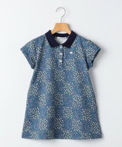 SHIPS / シップス ミニ丈・ひざ丈ワンピース | SHIPS KIDS:100〜130cm / フラワー ポロシャツ ワンピース