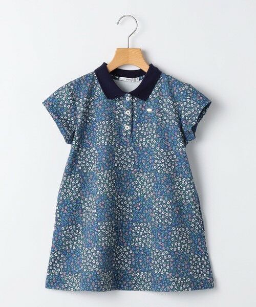 SHIPS / シップス ミニ丈・ひざ丈ワンピース | SHIPS KIDS:100〜130cm / フラワー ポロシャツ ワンピース | 詳細27