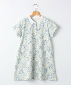 SHIPS / シップス ミニ丈・ひざ丈ワンピース | SHIPS KIDS:140〜150cm / フラワー ポロシャツ ワンピース
