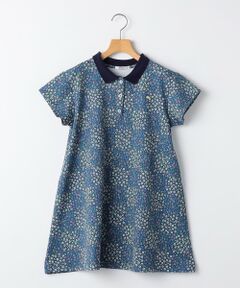 SHIPS / シップス ミニ丈・ひざ丈ワンピース | SHIPS KIDS:140〜150cm / フラワー ポロシャツ ワンピース