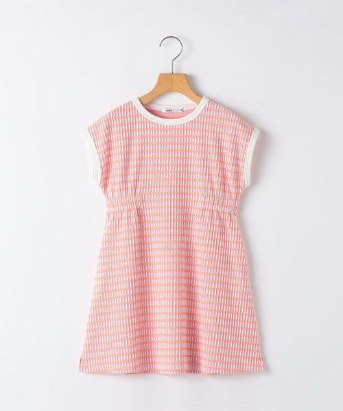 SHIPS / シップス ロング・マキシ丈ワンピース | SHIPS KIDS:80cm〜90cm / ジャカード ワンピース（ピンク）