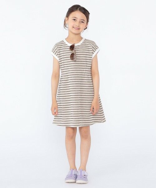 SHIPS / シップス ロング・マキシ丈ワンピース | SHIPS KIDS:100cm〜130cm / ジャカード ワンピース | 詳細10