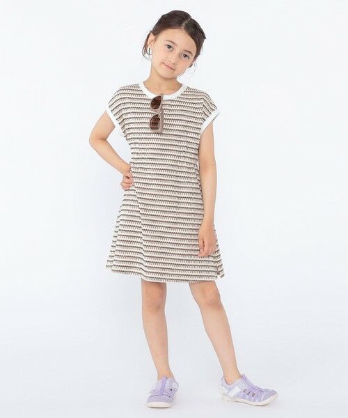 SHIPS / シップス ロング・マキシ丈ワンピース | SHIPS KIDS:100cm〜130cm / ジャカード ワンピース | 詳細11