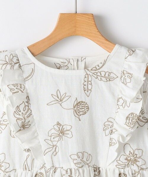 SHIPS / シップス ロング・マキシ丈ワンピース | SHIPS KIDS:100〜130cm /エンブロイダリー ワンピース | 詳細2