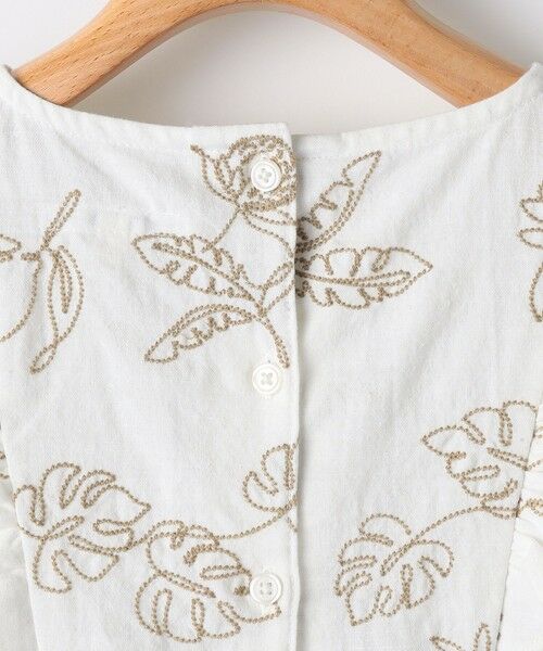 SHIPS / シップス ロング・マキシ丈ワンピース | SHIPS KIDS:100〜130cm /エンブロイダリー ワンピース | 詳細3