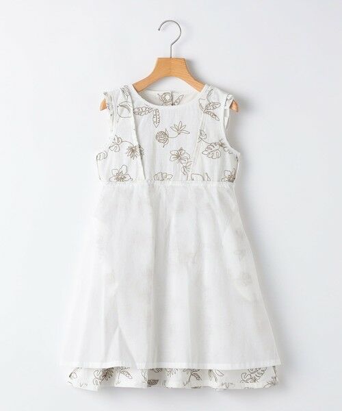 SHIPS / シップス ロング・マキシ丈ワンピース | SHIPS KIDS:100〜130cm /エンブロイダリー ワンピース | 詳細7