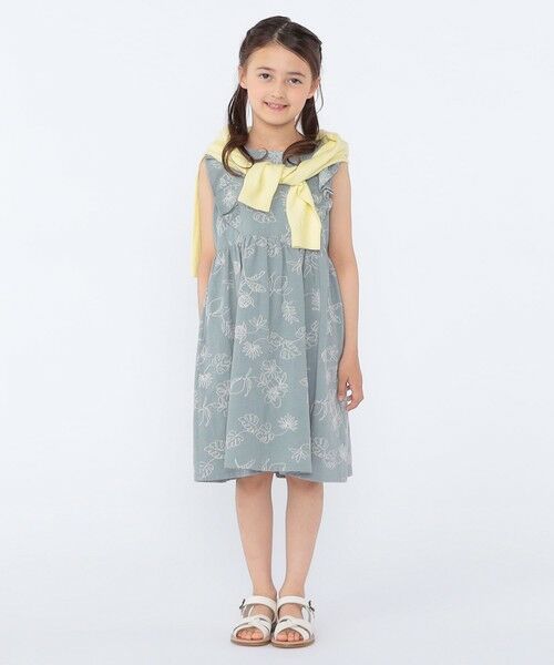 SHIPS / シップス ロング・マキシ丈ワンピース | SHIPS KIDS:100〜130cm /エンブロイダリー ワンピース | 詳細22