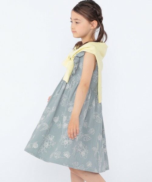 SHIPS / シップス ロング・マキシ丈ワンピース | SHIPS KIDS:100〜130cm /エンブロイダリー ワンピース | 詳細17