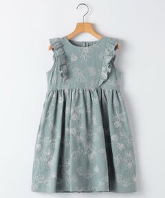 SHIPS / シップス ロング・マキシ丈ワンピース | SHIPS KIDS:140〜150cm /エンブロイダリー ワンピース