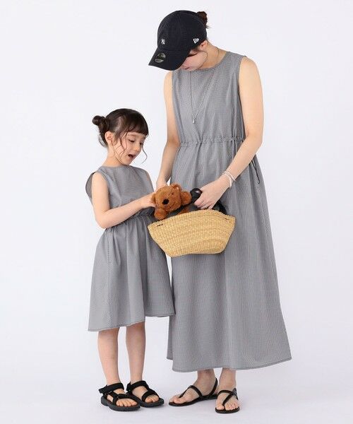 SHIPS / シップス ロング・マキシ丈ワンピース | 【SHIPS KIDS別注】ARCH&LINE:100〜130cm / 〈家族おそろい〉SOLOTEX ワンピース | 詳細29