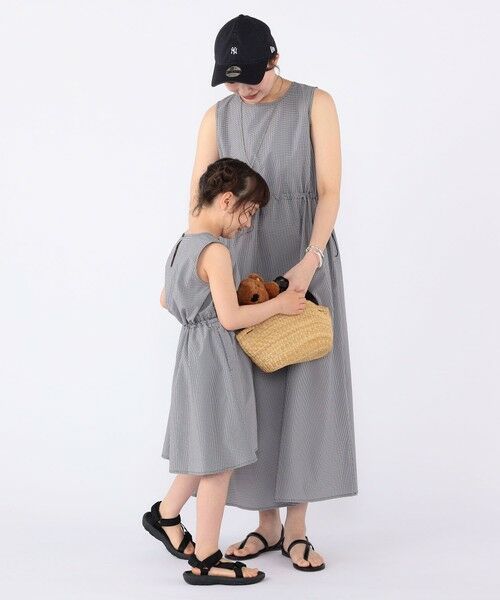 SHIPS / シップス ロング・マキシ丈ワンピース | 【SHIPS KIDS別注】ARCH&LINE:100〜130cm / 〈家族おそろい〉SOLOTEX ワンピース | 詳細30