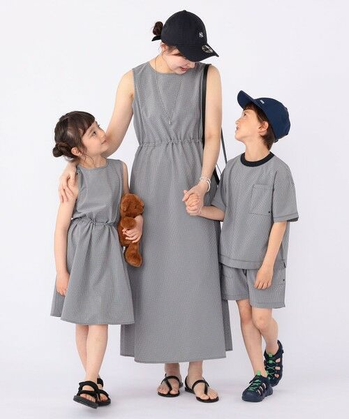SHIPS / シップス ロング・マキシ丈ワンピース | 【SHIPS KIDS別注】ARCH&LINE:〈家族おそろい/WOMENS〉SOLOTEX(R) ワンピース | 詳細26