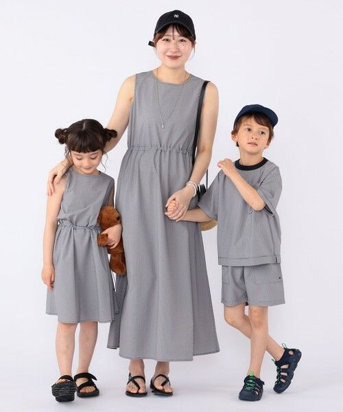 SHIPS / シップス ロング・マキシ丈ワンピース | 【SHIPS KIDS別注】ARCH&LINE:〈家族おそろい/WOMENS〉SOLOTEX(R) ワンピース | 詳細28