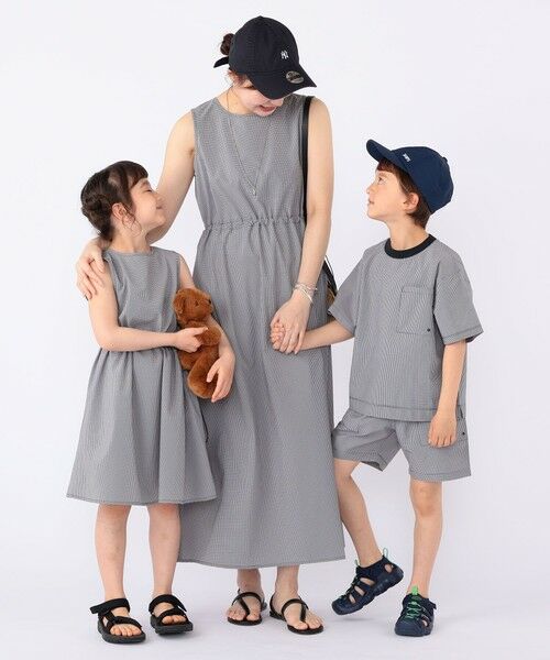 SHIPS / シップス ロング・マキシ丈ワンピース | 【SHIPS KIDS別注】ARCH&LINE:〈家族おそろい/WOMENS〉SOLOTEX(R) ワンピース | 詳細30