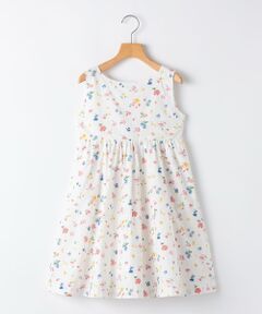 SHIPS / シップス ロング・マキシ丈ワンピース | SHIPS KIDS:100〜130cm / ノースリーブ フラワー プリント ワンピース