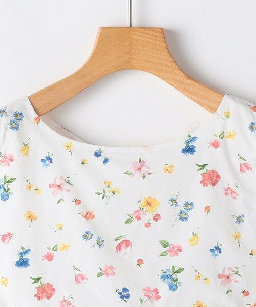 SHIPS / シップス ロング・マキシ丈ワンピース | SHIPS KIDS:100〜130cm / ノースリーブ フラワー プリント ワンピース | 詳細9