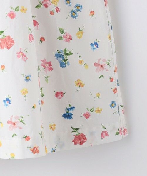 SHIPS / シップス ロング・マキシ丈ワンピース | SHIPS KIDS:100〜130cm / ノースリーブ フラワー プリント ワンピース | 詳細11