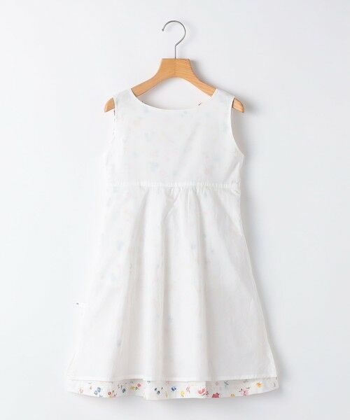 SHIPS / シップス ロング・マキシ丈ワンピース | SHIPS KIDS:100〜130cm / ノースリーブ フラワー プリント ワンピース | 詳細7