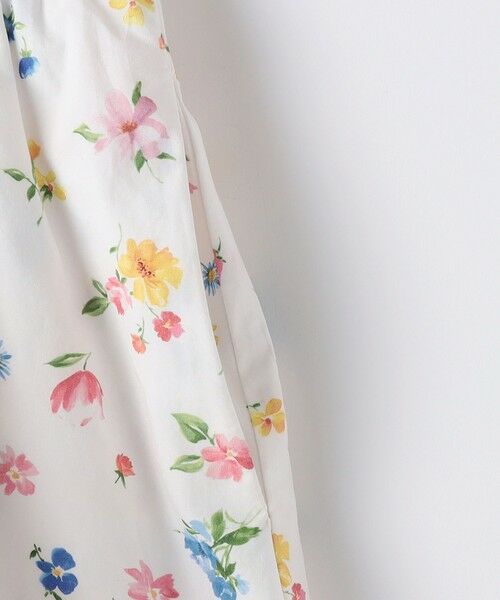 SHIPS / シップス ロング・マキシ丈ワンピース | SHIPS KIDS:140〜150cm / ノースリーブ フラワー プリント ワンピース | 詳細4