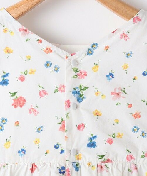 SHIPS / シップス ロング・マキシ丈ワンピース | SHIPS KIDS:140〜150cm / ノースリーブ フラワー プリント ワンピース | 詳細6