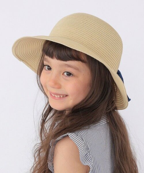 SHIPS / シップス ハット | SHIPS KIDS:リボン ブレードハット（ナチュラル）