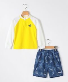 SHIPS / シップス 水着・スイムグッズ | SHIPS KIDS:110〜150cm / 〈UVカット〉ラッシュガード スイムショーツ セット