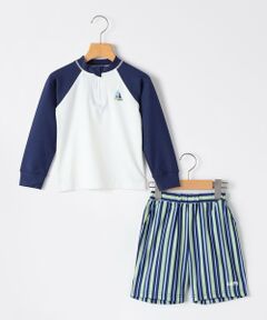 SHIPS / シップス 水着・スイムグッズ | SHIPS KIDS:110〜150cm / 〈UVカット〉ラッシュガード スイムショーツ セット