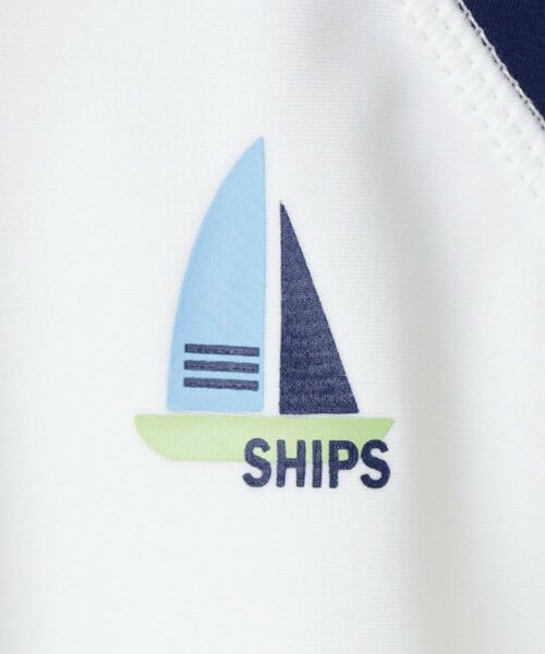 SHIPS / シップス 水着・スイムグッズ | SHIPS KIDS:110〜150cm / 〈UVカット〉ラッシュガード スイムショーツ セット | 詳細20