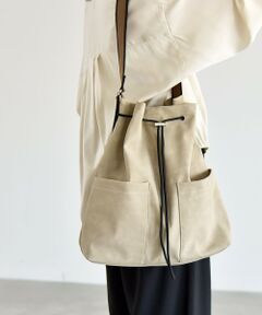 SHIPS / シップス トートバッグ | 《予約》quaranciel: ポケット ラインベルト ワンハンドル トート バッグ（A4対応）